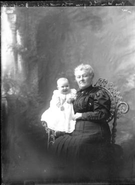 Photograph of Mrs. W. Flynn & her grandchild