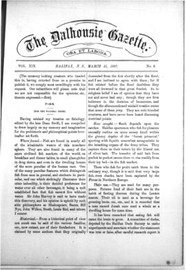 The Dalhousie Gazette, Volume 19, Issue 9