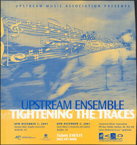 Upstream Music Association presents : Tightening the traces : [poster]