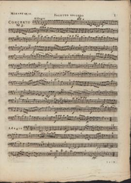 Concerto no. 5 for piano, opus 82 : fagotto secondo