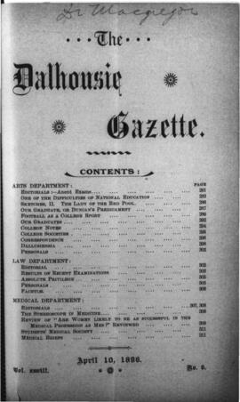 The Dalhousie Gazette, Volume 28, Issue 9