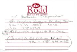 Correspondence between Thomas Head Raddall and McClelland and Stewart