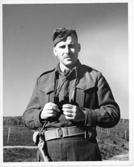 Photograph of Colonel Halle, 7th Division Artillery, Tracadie, 1943