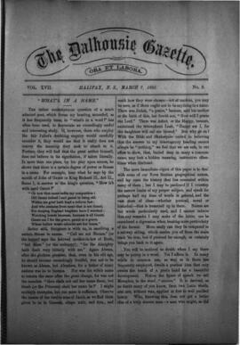 The Dalhousie Gazette, Volume 17, Issue 9