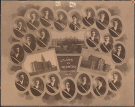 Composite photograph of Faculty of Medicine - Class in Medicine 1903