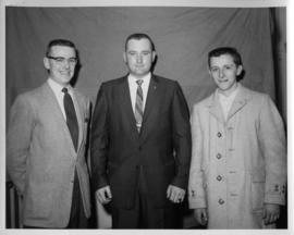 Photograph of R.F. MacIntosh, R. Ferguson, and Wayne Morris