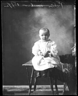 Photograph of the baby of Mr. Peter Miller