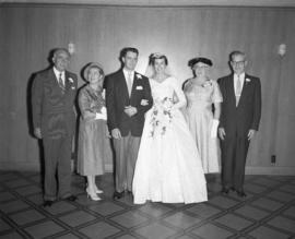 Photograph of Mr. & Mrs. Bennett on their wedding day