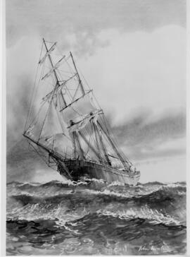 Mary Celeste artwork by John Worsley