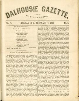 Dalhousie Gazette, Volume 6, Issue 6