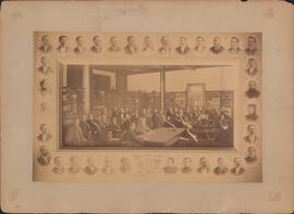 Composite photograph of class of 1896
