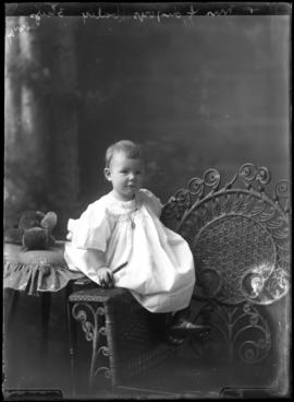 Photograph of the baby of Mrs. Taylor