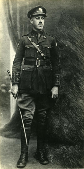Photograph of an unidentified soldier