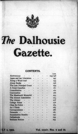 The Dalhousie Gazette, Volume 34, Issue 9-10