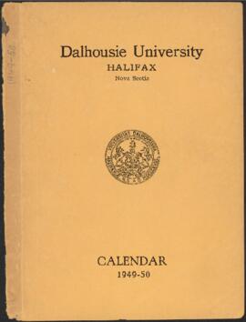 Calendar of Dalhousie University, Halifax, Nova Scotia : 1949-1950