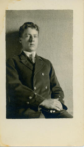 Photograph of Frank Penney, wireless operator on Sable Island