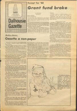 Dalhousie Gazette, Volume 103, Issue 11