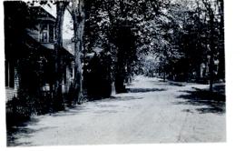 Photograph of Main Street on the lower corner of School Street in Liverpool, Nova Scotia printed ...
