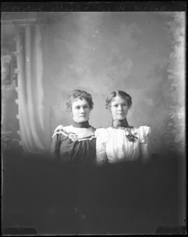 Photograph of Jessie West & her sister