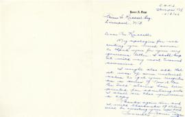 Correspondence between Thomas Head Raddall and James A. Tapp