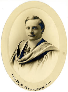 Portrait of P.M. Gettlesen : Class of 1915