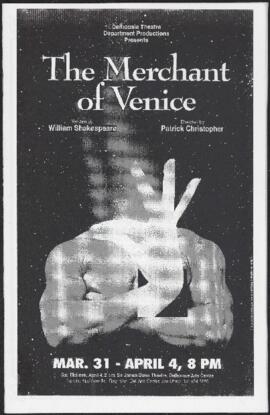 The merchant of Venice : [program]
