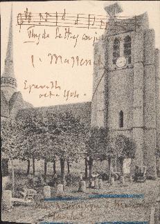 Postcard from Jules Émile Frédéric Massenet