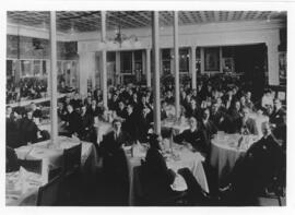 Photograph of a Law Students Dinner at the Queen Hotel, Wednesday, November 19th, 1913