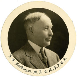 Portrait of J.G. MacDougall