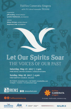 Let our spirits soar : the voices of our past : [poster]