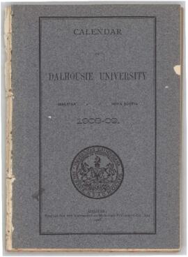 Calendar of Dalhousie University, Halifax, Nova Scotia : 1908-1909