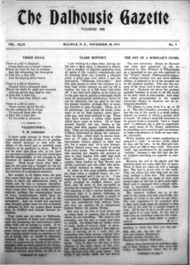 The Dalhousie Gazette, Volume 49, Issue 9