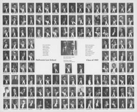 Composite photograph of the Dalhousie Law School class of 1982