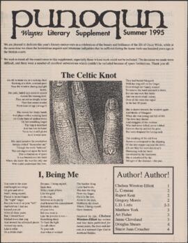 Punoqun : the Wayves Literary Supplement, Summer 1995