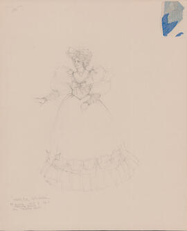 Costume design for Anna : Act II, scene II