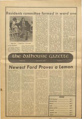 The Dalhousie Gazette, Volume 107, Issue 3
