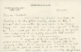 Correspondence between Thomas Head Raddall and R. MacG. Dawson