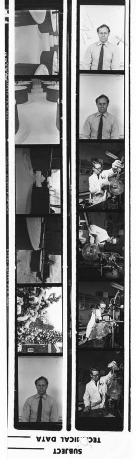 Contact sheet of miscellaneaous photographs