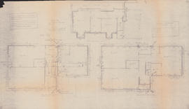Heating plans for three floors of the Sheet Anchor