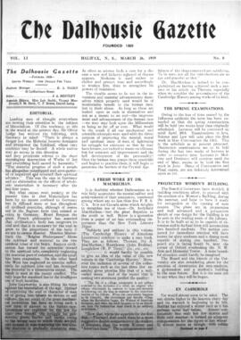 The Dalhousie Gazette, Volume 51, Issue 8