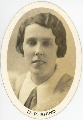 Photograph of Dorothy Putnam Rhind