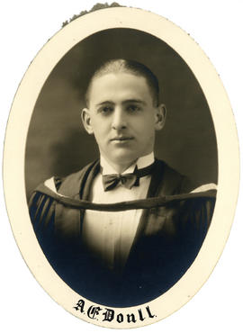 Portrait of Arthur Ernest Doull : Class of 1928