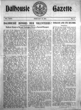 The Dalhousie Gazette, Volume 47, Issue 9