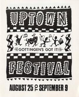 Uptown Festival : Gottingen's Got It! program