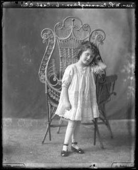 Photograph of the daughter of Mrs. W.R. Cunningham