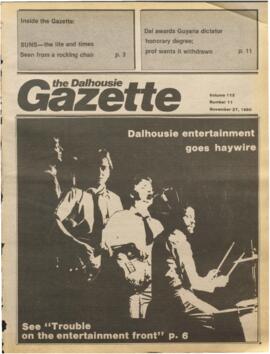 The Dalhousie Gazette, Volume 113, Issue 11