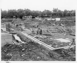 Sir James Dunn Science Building - Construction of the Foundation