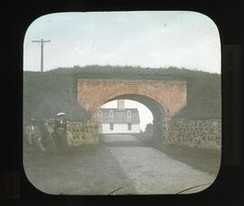 Photograph of sally port at Fort Anne, Annapolis Royal, Nova Scotia
