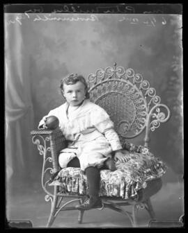 Photograph of the son of Mr. Peter Miller