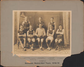 Photograph of Dalhousie Basket-Ball Team, 1918-19